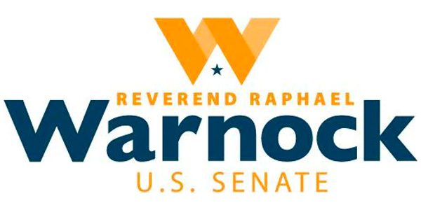 Campaign logo for Reverend Raphael Warnock for U.S. Senate